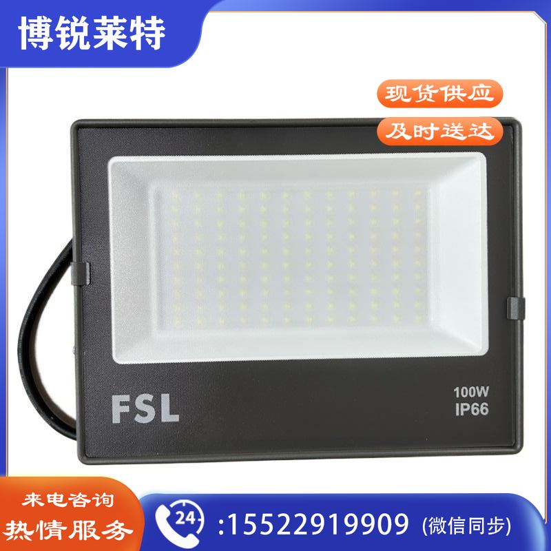 佛山照明 投光灯 100W 超炫S系列 IP65防水室外探照灯