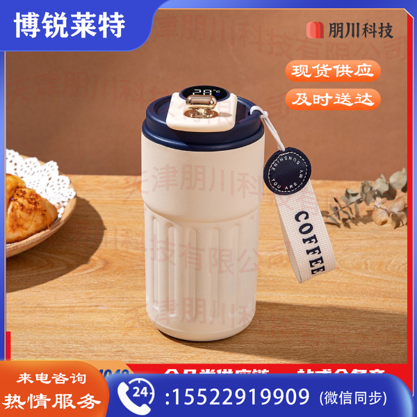 智能温显保温杯双层保温水杯便携随行杯(10个起售)