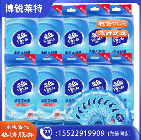 维达  VW1009湿巾 10片装*10包