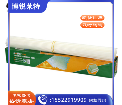 金典(GOLDEN)装订机装订管财务装订机铆管6.0mm 100支/盒