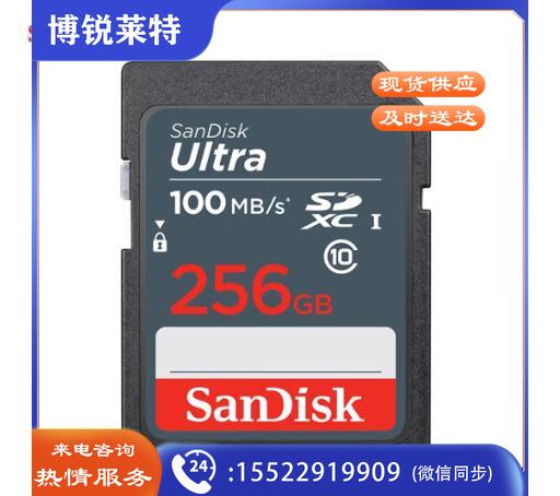 闪迪（SanDisk）256GB SD存储卡 C10 至尊高速版 读速100MB/s 耐冷耐热 防水抗冲击