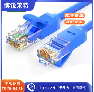 绿联 UGREEN 11203 六类网线 NW102 CAT6类千兆八芯双绞跳线 3米 蓝色
