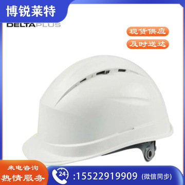 代尔塔 102012 QUARTZ石英1型PP 安全帽 白色