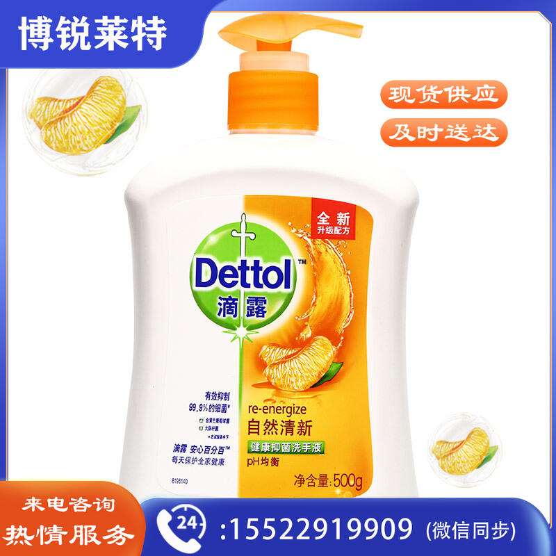 滴露500ml自然清新洗手液
