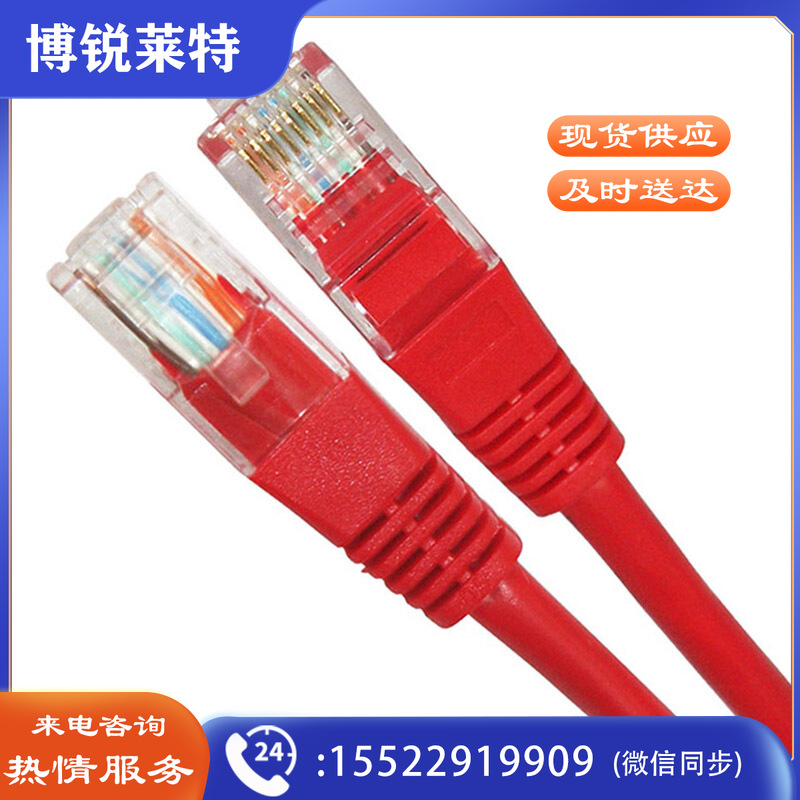 飞利浦（PHILIPS）超五类高速网络跳线1米 SWA1938R/93-1 红色