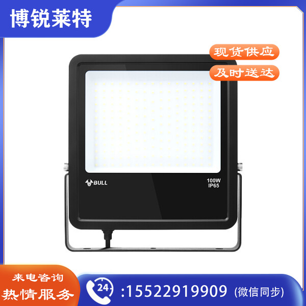 公牛 LED投光灯室外灯大功率高亮度100W-6500K白光 一个价