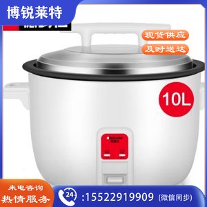 德玛仕 DEMASHI DFG-10A 电饭煲 商用 大容量 食堂饭店蒸饭茶叶蛋超大老式 10升 10-15人适用
