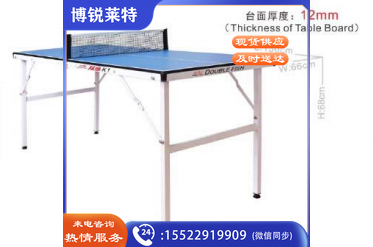 双鱼 儿启星K1 乒乓球台