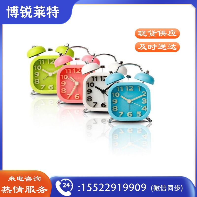 得力（deli）9035 闹钟 颜色随机（