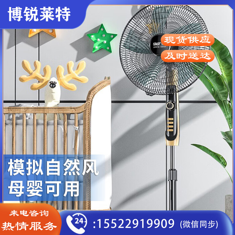 先科（SAST）电风扇/落地扇/空气流通/工业落地扇/工程家用风扇/五叶大风量风扇262-18A