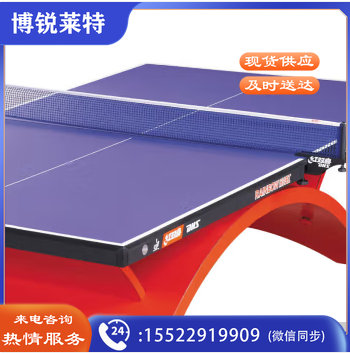 红双喜（DHS）乒乓球桌大彩虹室内乒乓球台训练比赛用乒乓球案子
