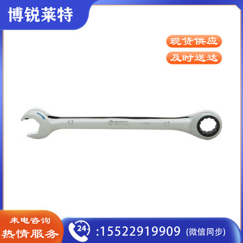 世达（SATA）43615 全抛光开口快扳19MM
