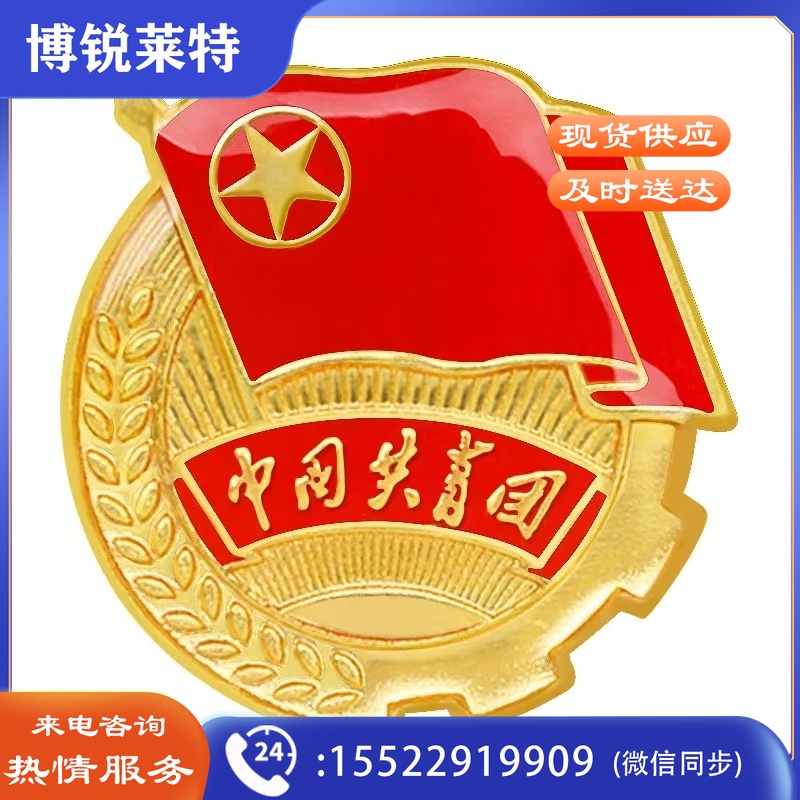 团徽2cm别针款