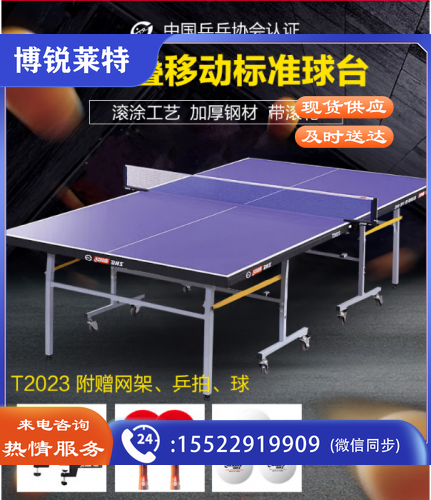 红双喜dhs 乒乓球桌（可折叠）