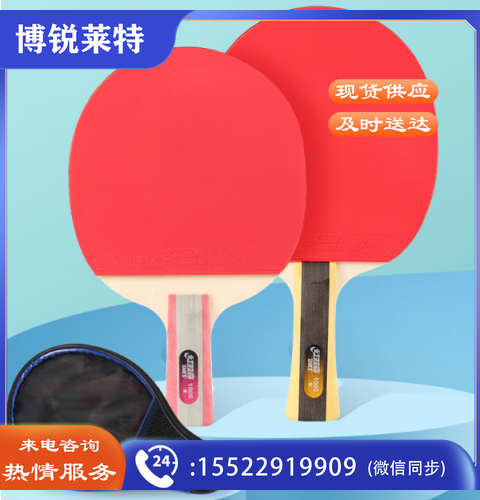 红双喜DHS 一星级乒乓球拍横直拍