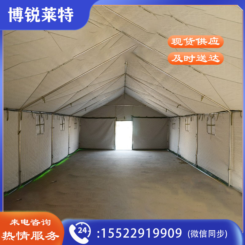 京路发  户外野露营防暴雨帐篷  民用救灾帐篷 方管款 5米x4米