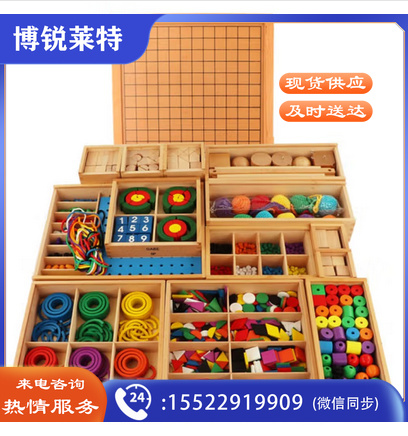 儿童早教木质恩物15件套送教案幼儿园木制玩具