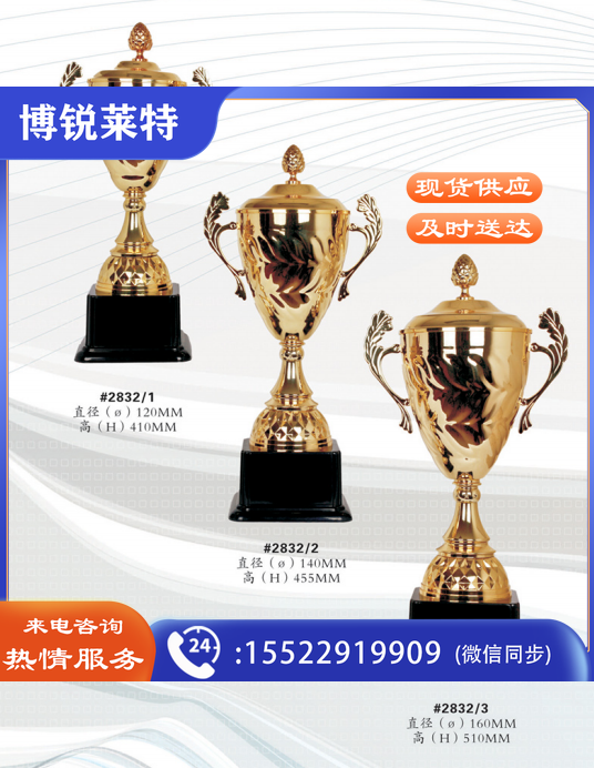 金属奖杯2832