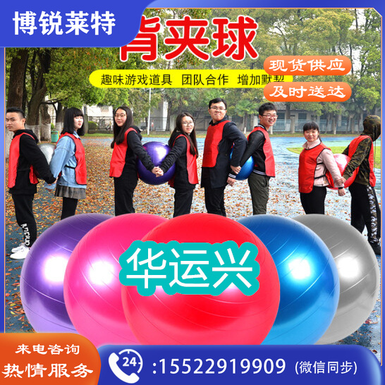 趣味运动 背夹球