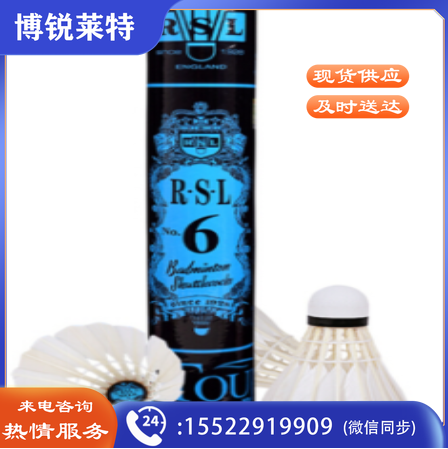 亚狮龙6号比赛羽毛球 稳定耐打 RSL6号 12只/桶