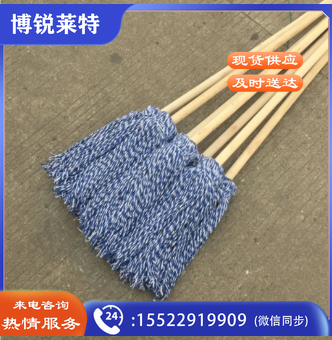 墩布蓝白线