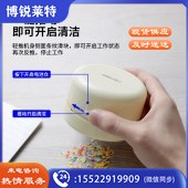 得力（deli）强吸力桌面吸尘器 迷你键盘除尘清洁助手 橡皮屑清洁器 白 18880