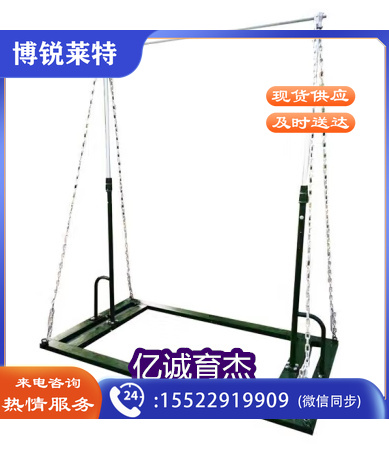 引体向上户外单双杠健身训练器材学校体育比赛部用队高度可调节地埋军标款 单杠92KG