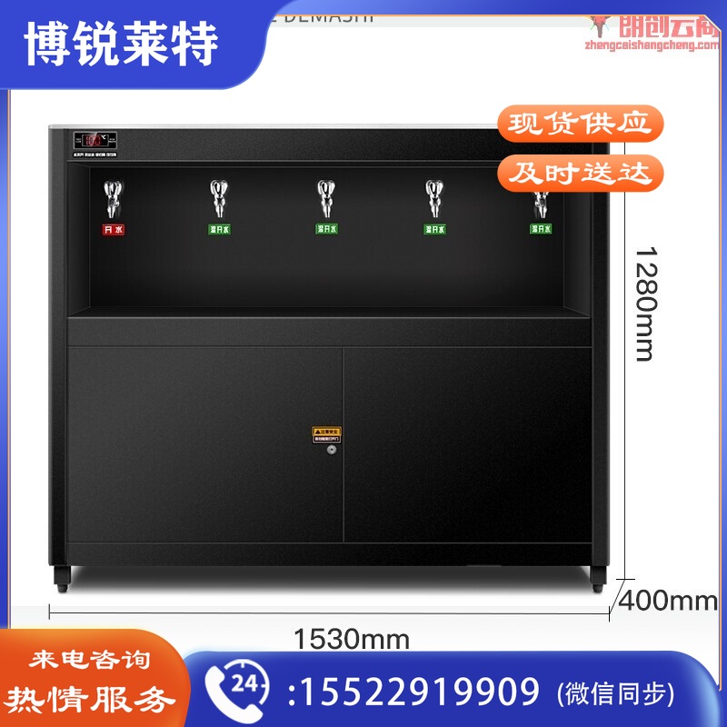 德玛仕（DEMASHI）直饮水机 商用烧水机 学校用开水器 大型不锈钢 一开四温定制 SRZ-60/SRZ-5L（保修两年）