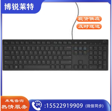 TZSD戴尔 KB216 有线办公键盘 黑色